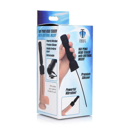 16X Penis Head Teaser with Urethral Sound  Urethral Sound