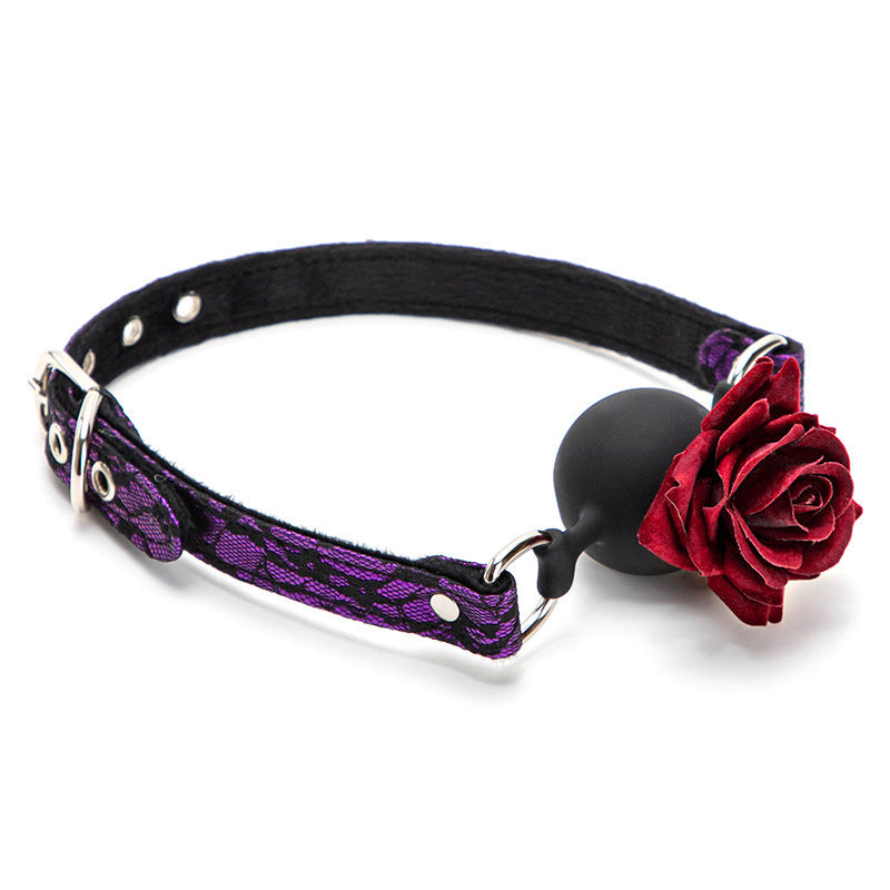 Rose Mouth Ball Gag 