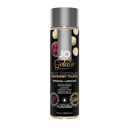 JO Gelato White Chocolate Raspberry Truffle 1oz 