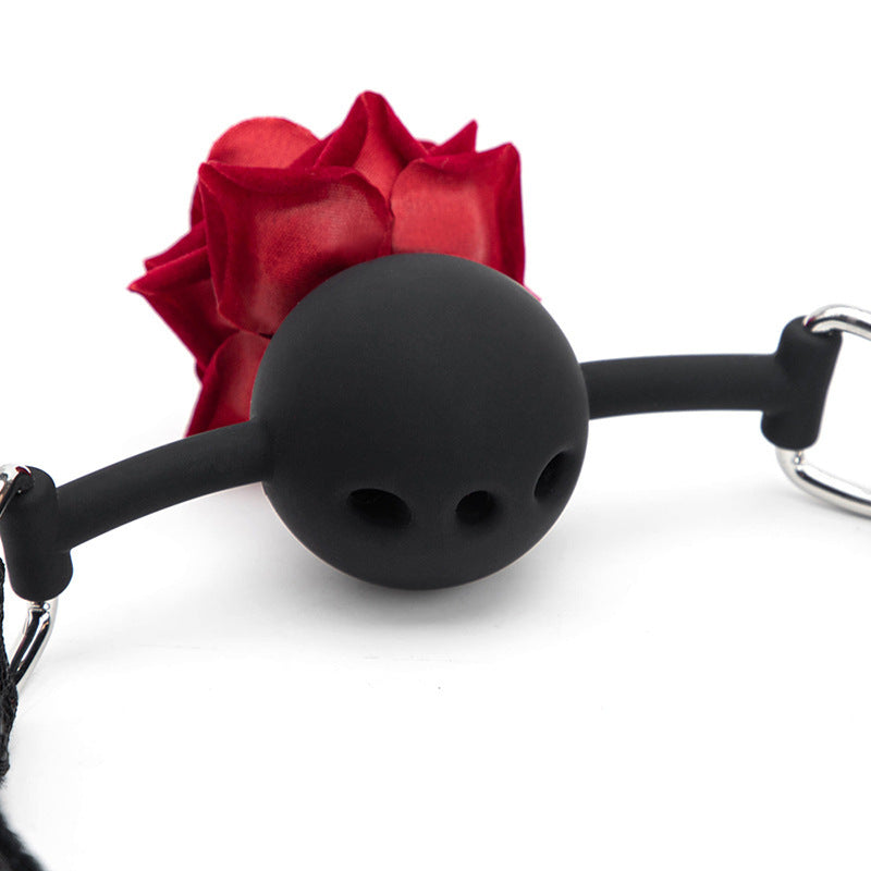 Rose Mouth Ball Gag 