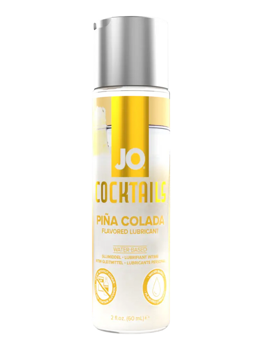 JO Cocktails - Pina Colada Flavored Lubricant - 2 floz 60 mL 