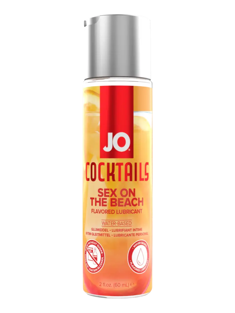 JO Cocktails - Sex on the Beach Flavored Lubricant - 2 floz 60 mL 