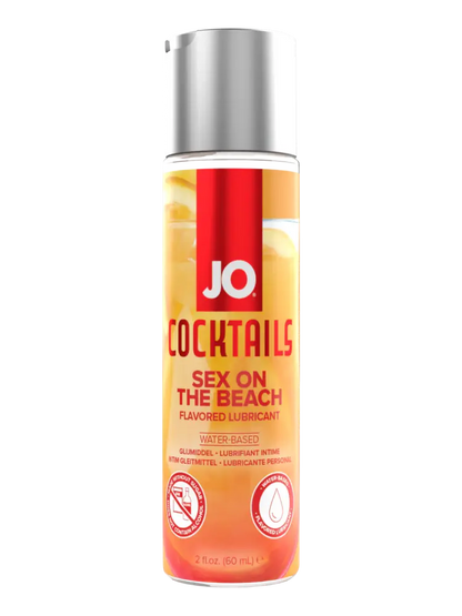 JO Cocktails - Sex on the Beach Flavored Lubricant - 2 floz 60 mL 