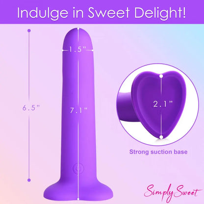 21X Wavy Silicone Vibrating Dildo  Vibrating Toys