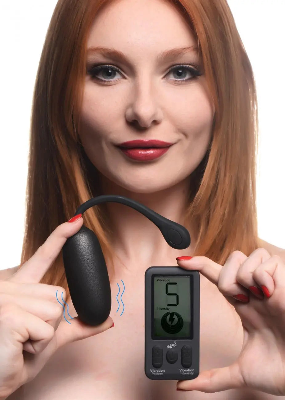 25X Platinum Series Plush Egg Vibrator Sex Toy with Digital Remote Control  Bullet Vibrators