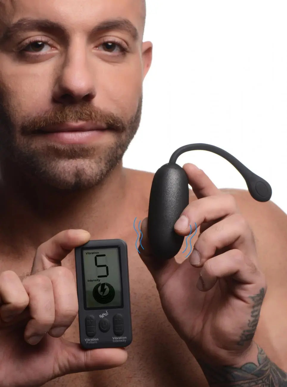 25X Platinum Series Plush Egg Vibrator Sex Toy with Digital Remote Control  Bullet Vibrators