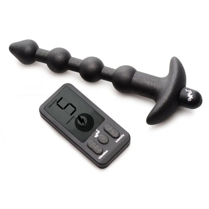 25X Vibrating Anal Beads with Remote Control Silicone Anal Toy  Vibrating Anal Sex Toy