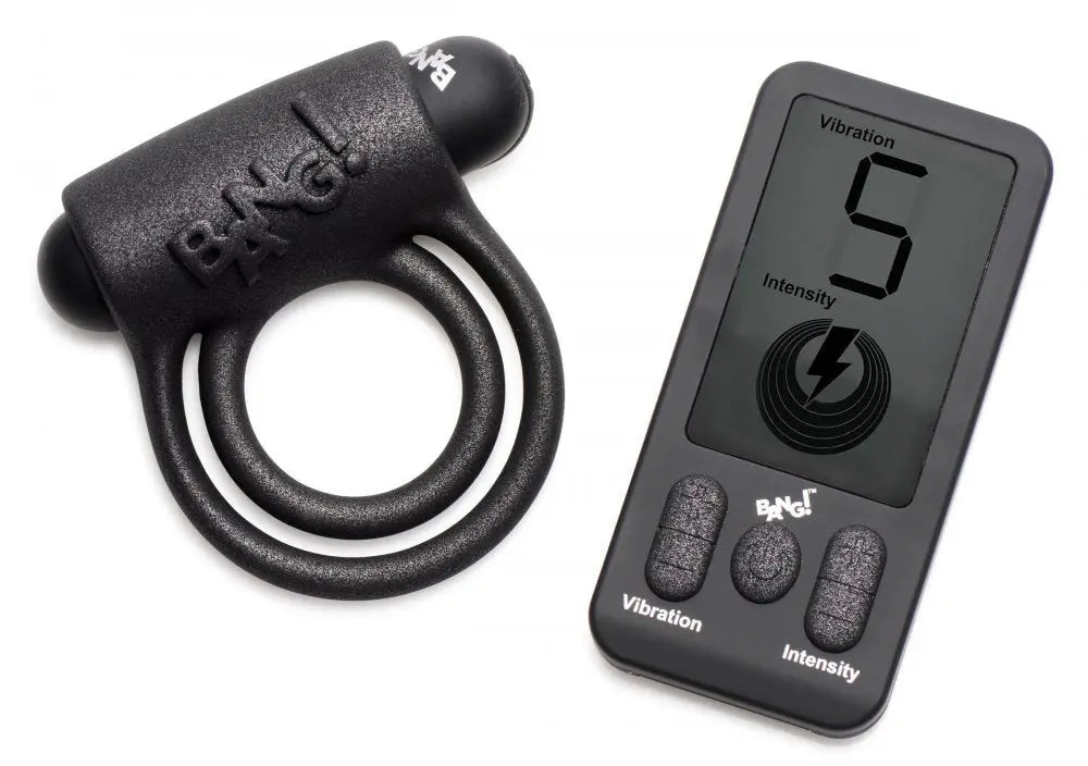 25X Vibrating Silicone Cock Ring with Remote Control  Vibrating Cock Ring