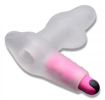 28X Filler Up Super Charged Vibrating Love Tunnel with Remote Control  Vibrating Toys