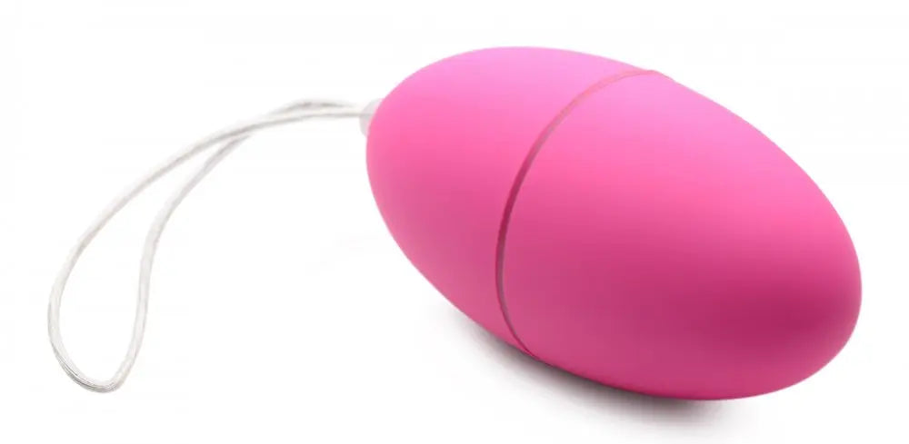 28X Scrambler Vibrating Egg with Remote Control Vibrator - Pink  Vibrators