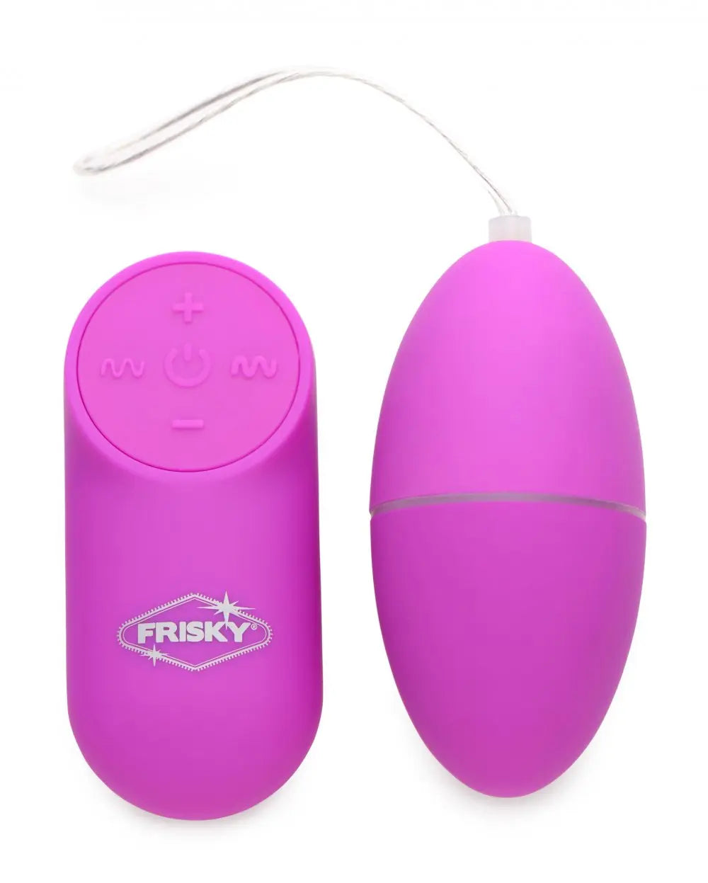 28X Scrambler Vibrating Egg with Remote Control Vibrator - Purple  Vibrators