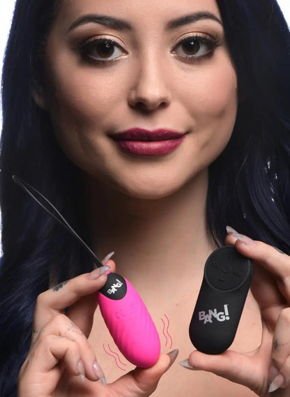 28X Swirl Silicone Vibrating Egg with Remote Control  Bullet Vibrators