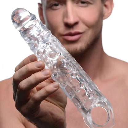 3 Inch Clear Penis Extender Sleeve Cock Sleeve  Penis Extenders and Sleeves