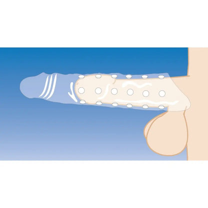 3 Inch Clear Penis Extender Sleeve Cock Sleeve  Penis Extenders and Sleeves