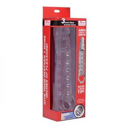 3 Inch Clear Penis Extender Sleeve Cock Sleeve  Penis Extenders and Sleeves