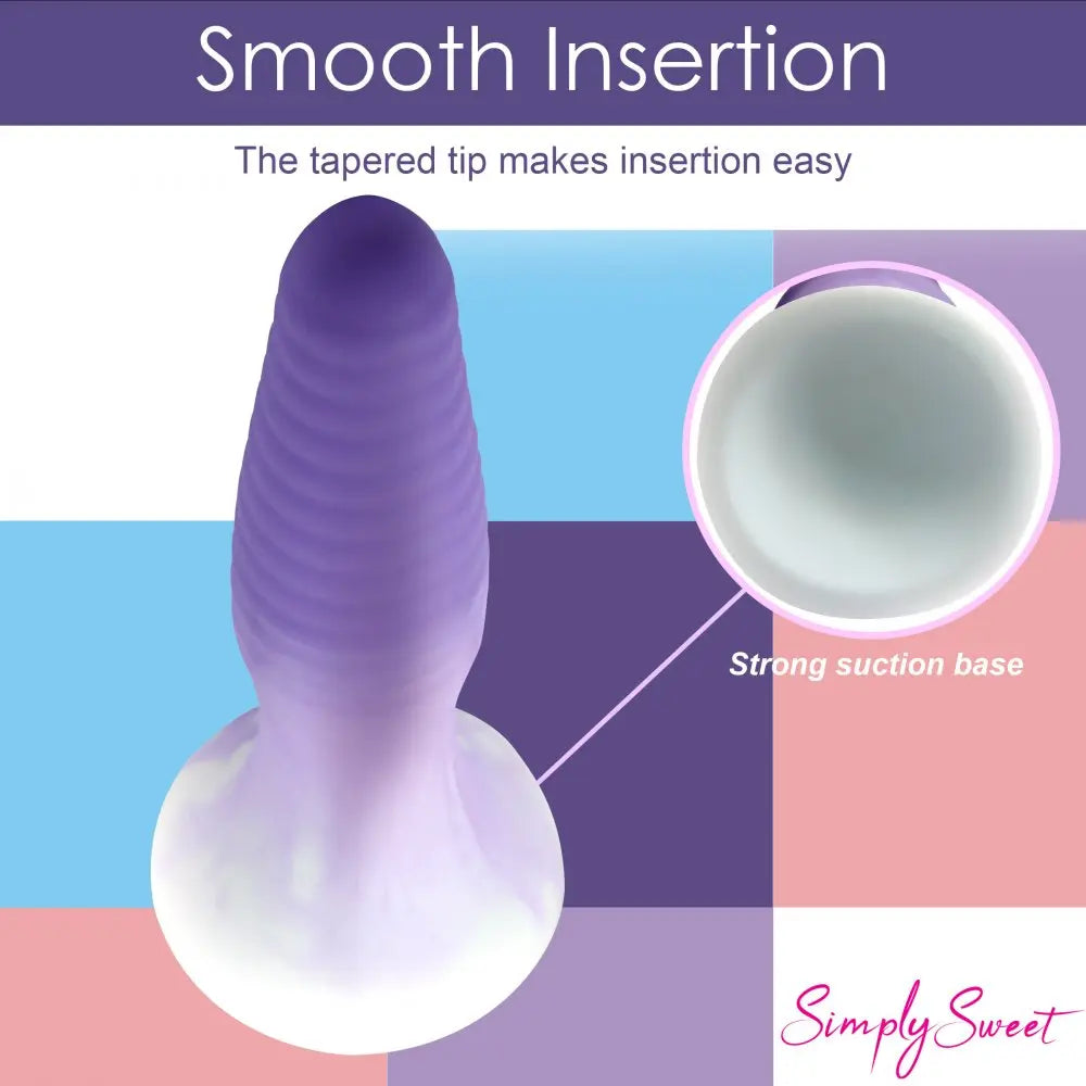 3 Piece Silicone Butt Plug Set - Purple Body Safe Stretching Anal Plug Sex Toys  Anal Plug Sex Toy