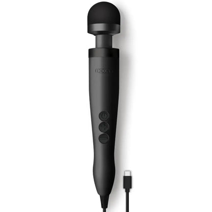 3 USB-C - Matte Black  Wand Vibrator
