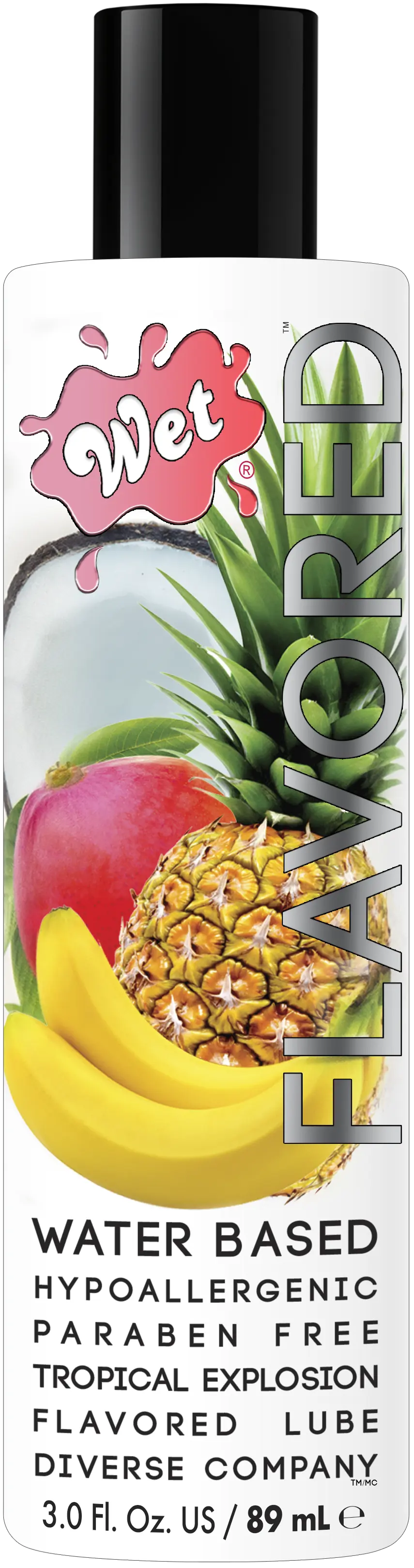 Wet® Flavored™ Tropical Explosion 3 Fl. Oz./89mL 