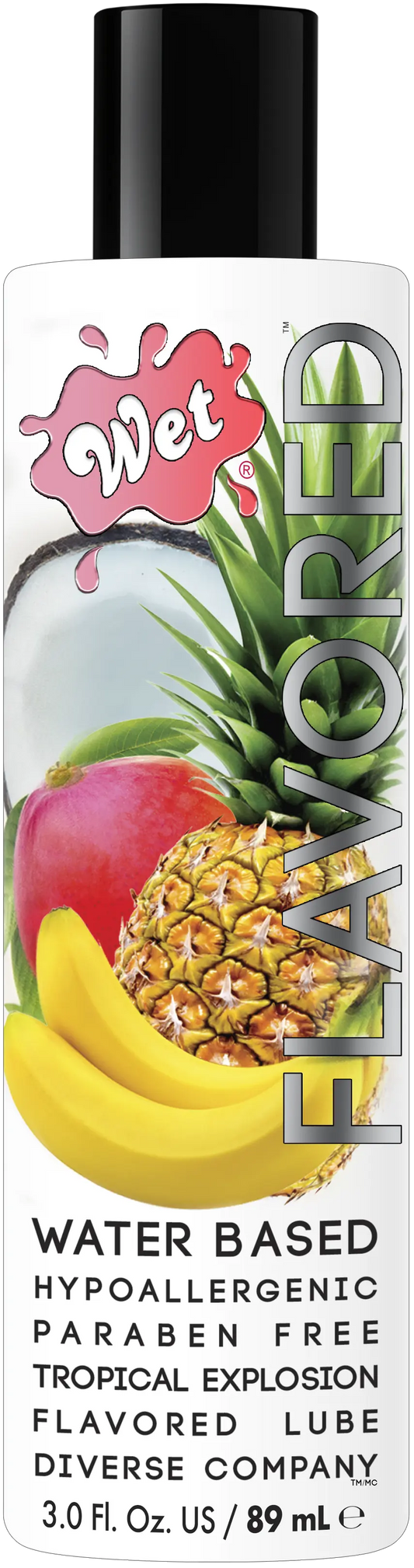 Wet® Flavored™ Tropical Explosion 3 Fl. Oz./89mL 