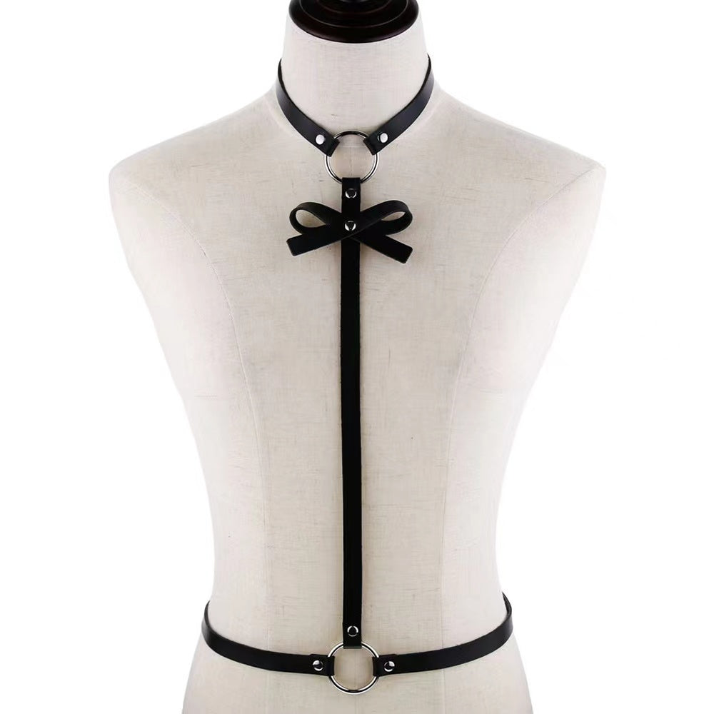 RebelBow Punk Harness Choker