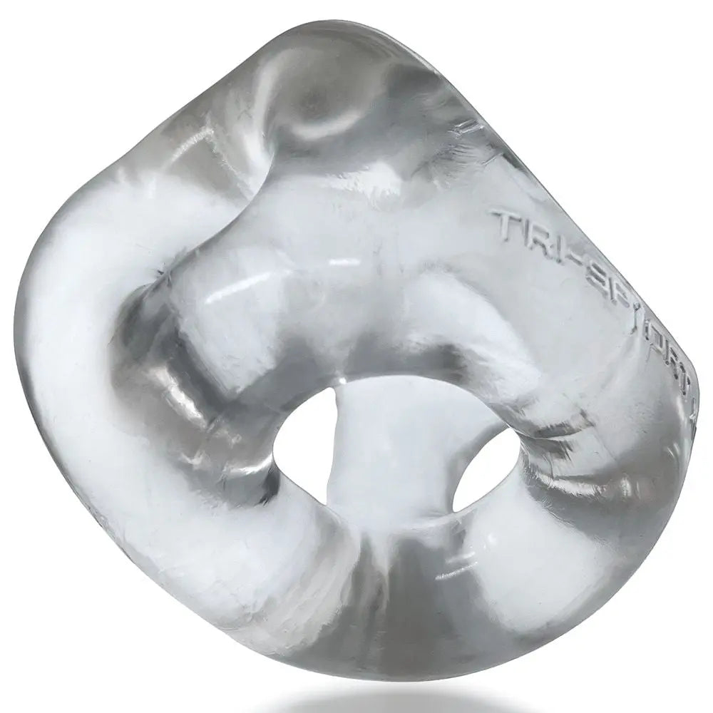 TRI-SPORT XL thicker 3-ring cocksling CLEAR  Cock Rings