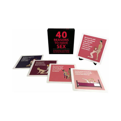 40 Reasons to Have Sex Cards  Games - Couples