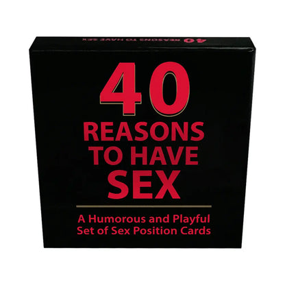 40 Reasons to Have Sex Cards  Games - Couples