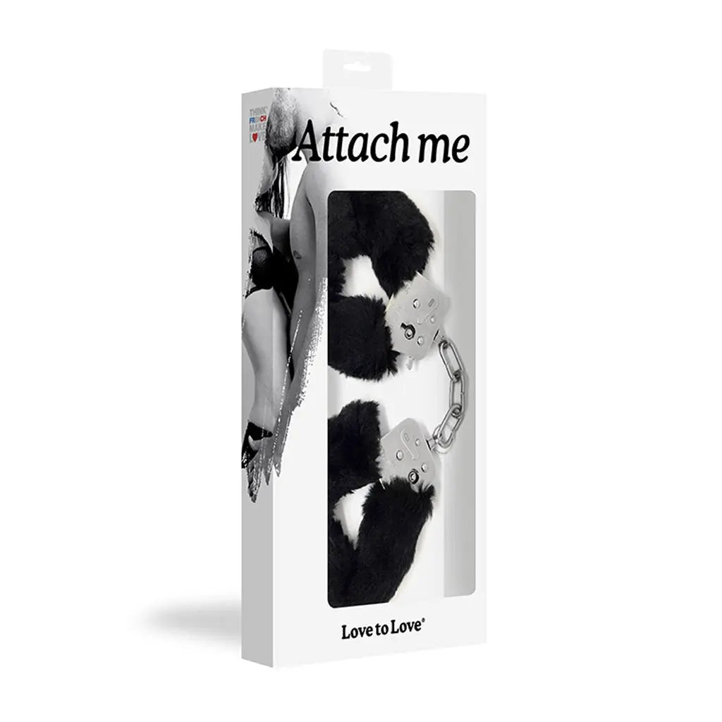 ATTACH ME - HANDCUFFS BLACK 