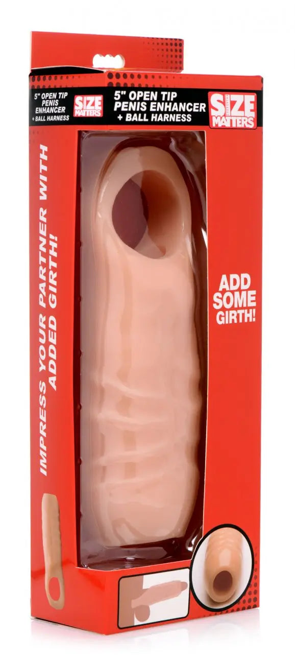 5 Inch Open Tip Penis Extension Cock Sleeve  Penis Extenders and Sleeves