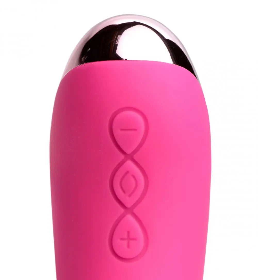 50X Silicone G-spot Wand Vibrator - Pink  Vibrating Toys