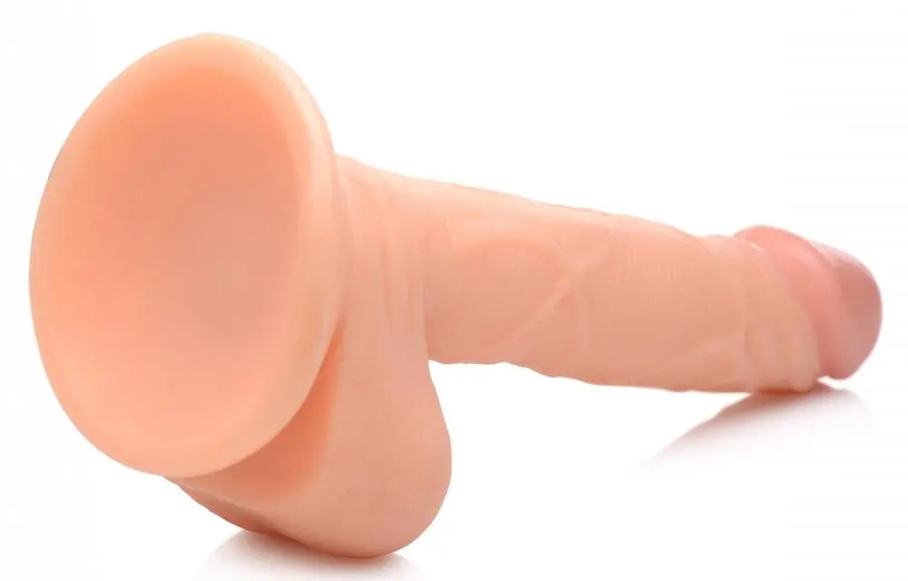 6.5 Inch Dildo with Balls - Light  Dildos
