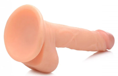 6.5 Inch Dildo with Balls - Light  Dildos