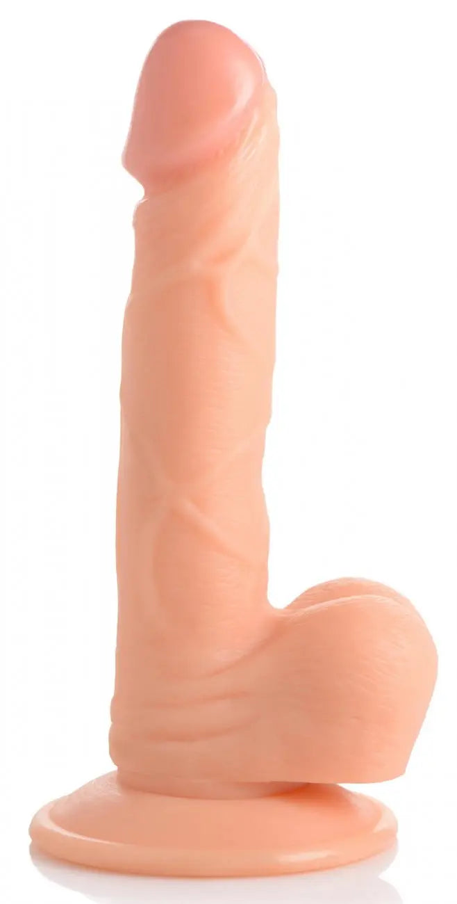 6.5 Inch Dildo with Balls - Light  Dildos