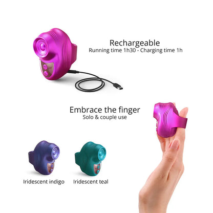 KISSCOOL - IRIDESCENT BERRY  Vibrators