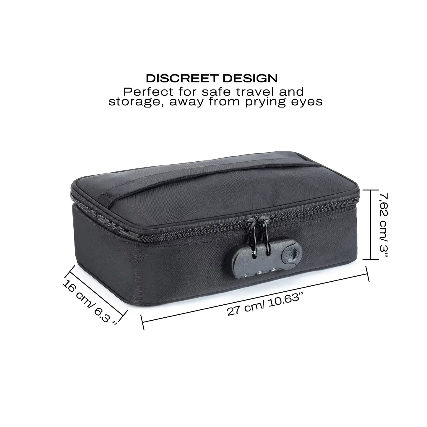 DISCREET BOX BLACK 