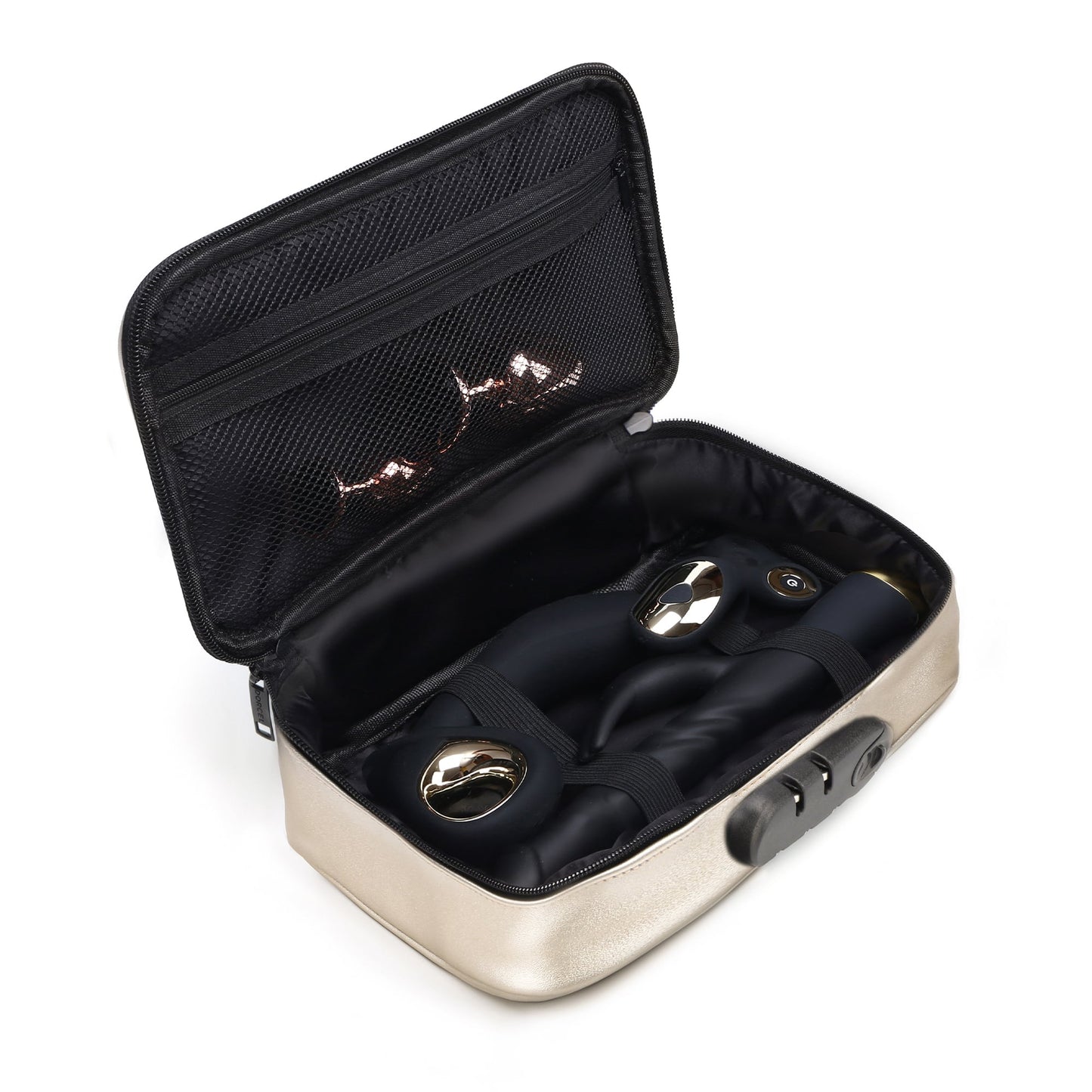 DISCREET BOX LUXURY GOLD 