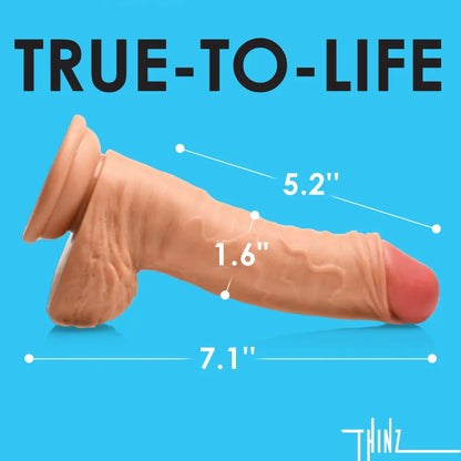 7 Inch Dildo with Foreskin  Dildos