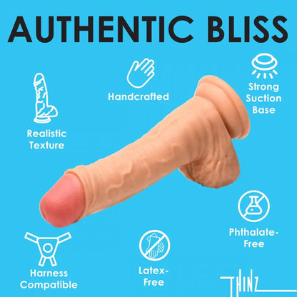 7 Inch Dildo with Foreskin  Dildos
