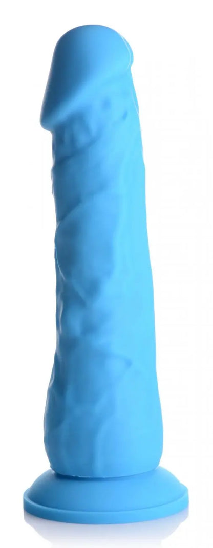 7 Inch Silicone Dildo - Berry  Suction Cup Dildos