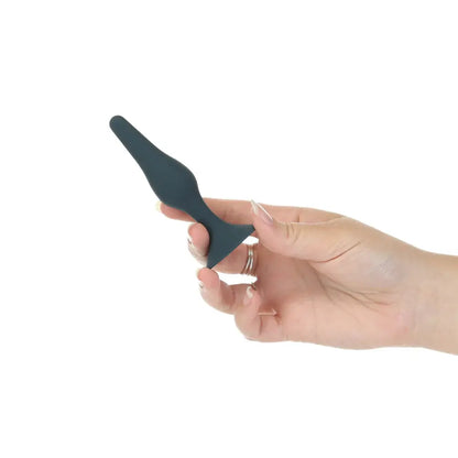 7-Piece Anal Training Kit Silicone Anal Plug Set Black  Anal Training