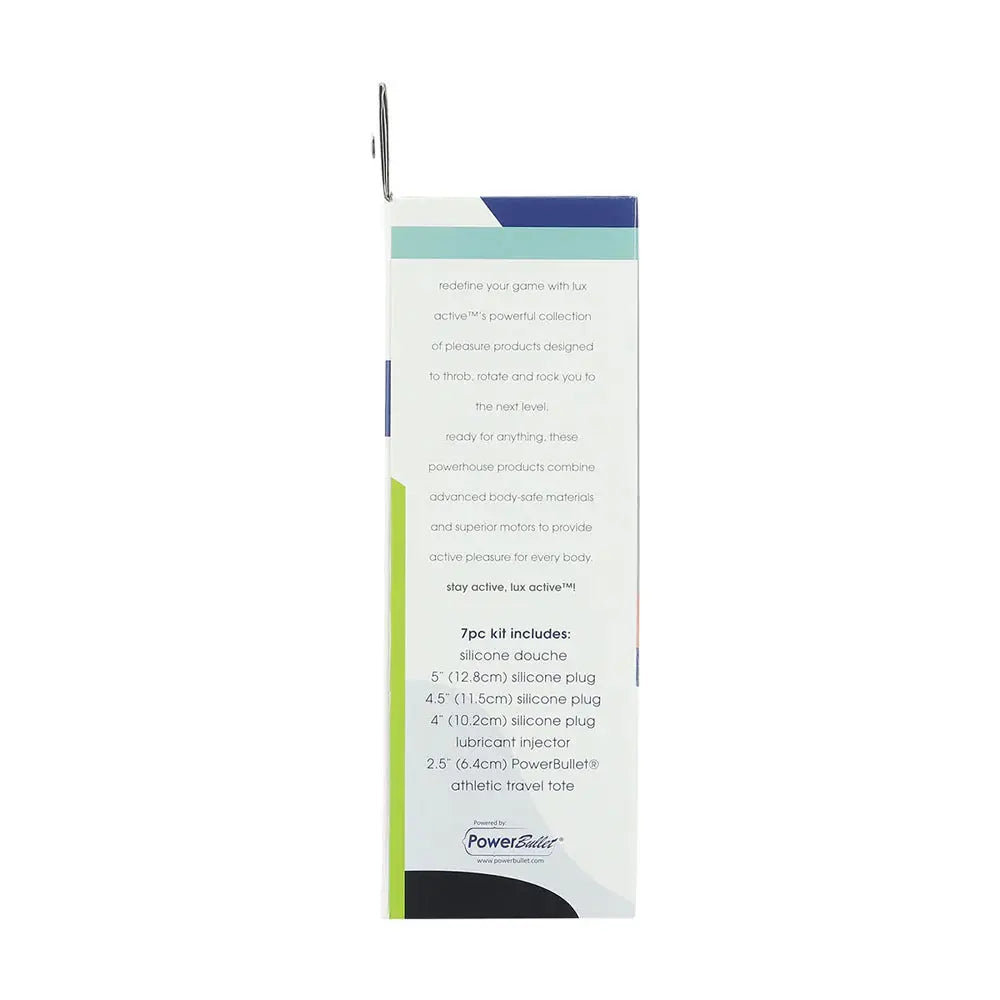 7-Piece Anal Training Kit Silicone Anal Plug Set Black  Anal Training