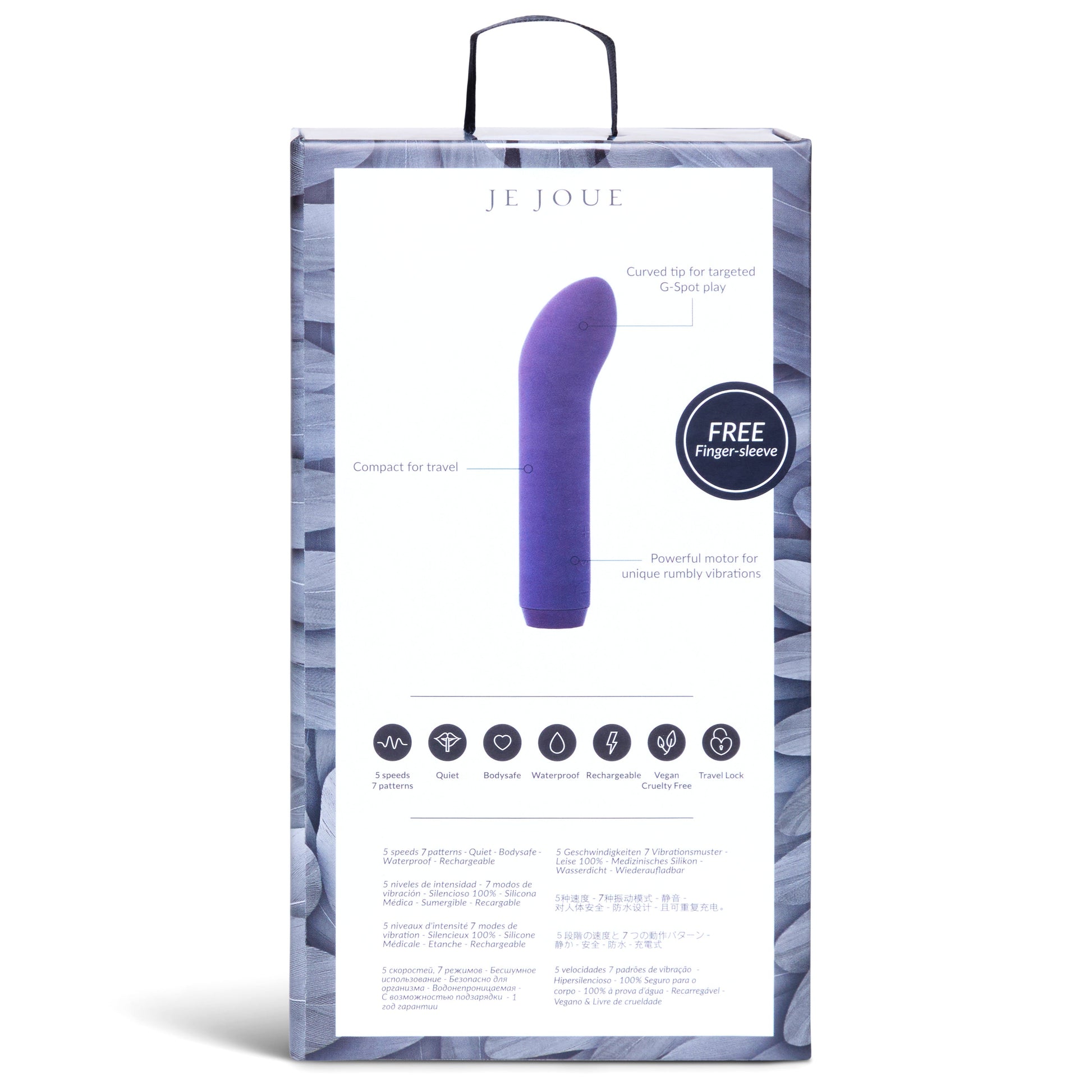 Je Joue G-Spot Clitoral Vibrator Purple 