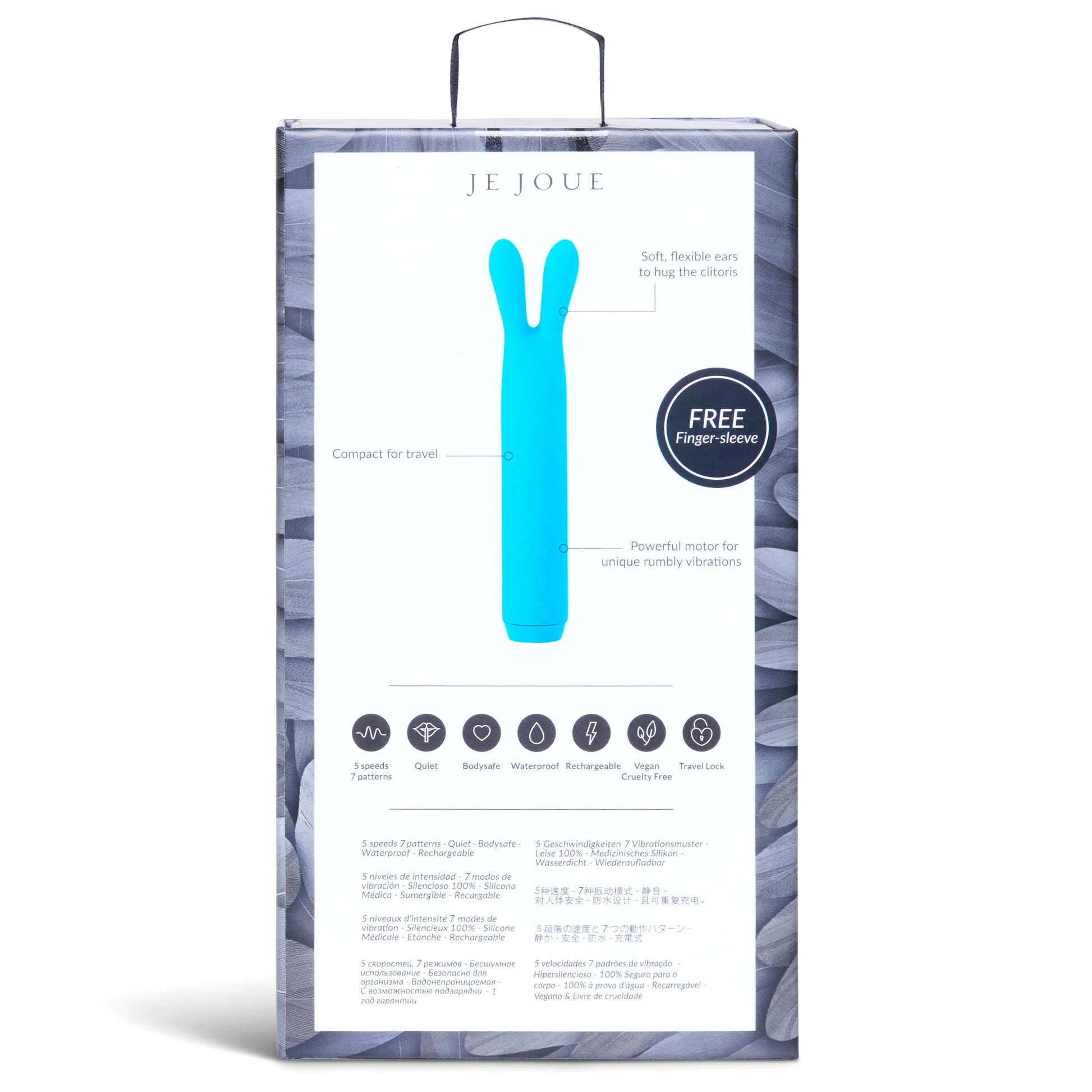 Je Joue Rabbit Bullet Vibrator Teal 