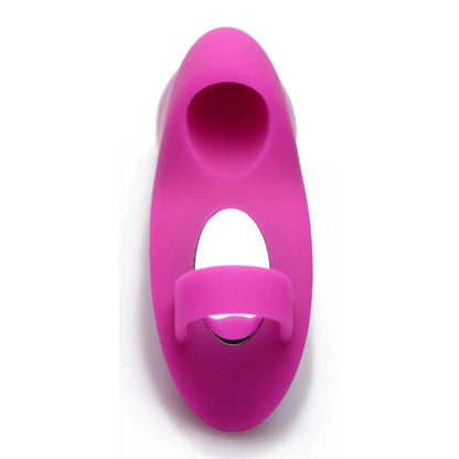 7X Finger Bang Her Pro Silicone Vibrator - Pink Finger Vibrator  Vibrating Toys