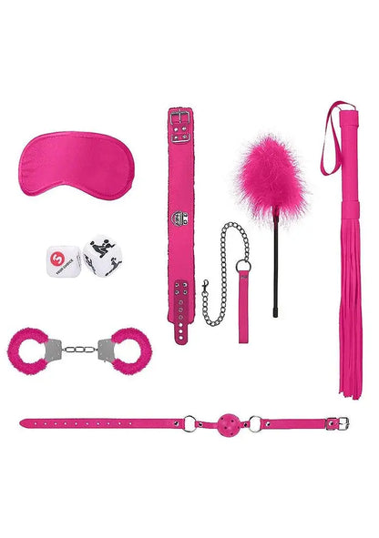 8-Piece Introductory Bondage Kit #6 Pink  Bondage Kits