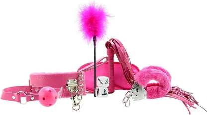 8-Piece Introductory Bondage Kit #6 Pink  Bondage Kits