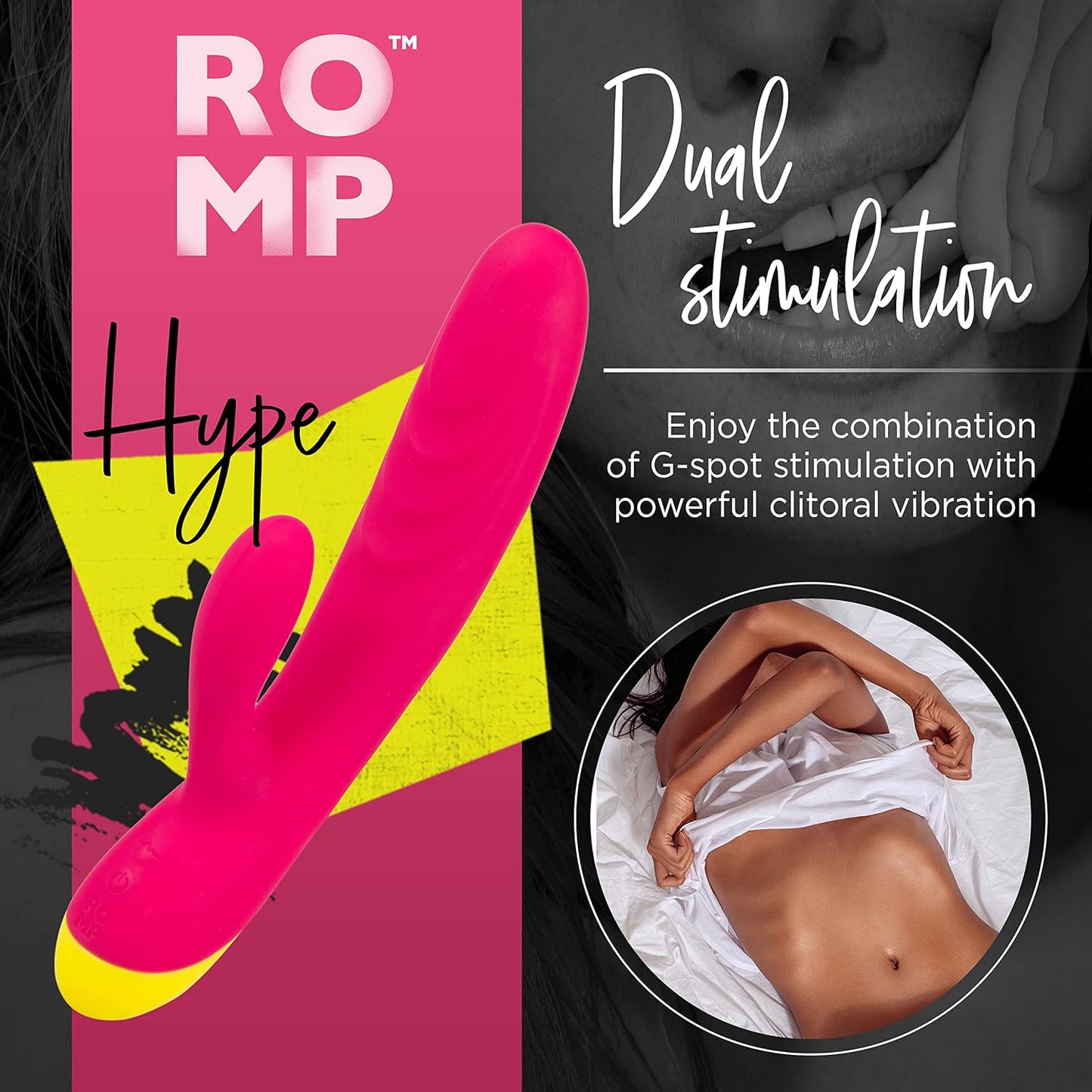 ROMP Jazz Rabbit Sex Toy Waterproof Vibrator