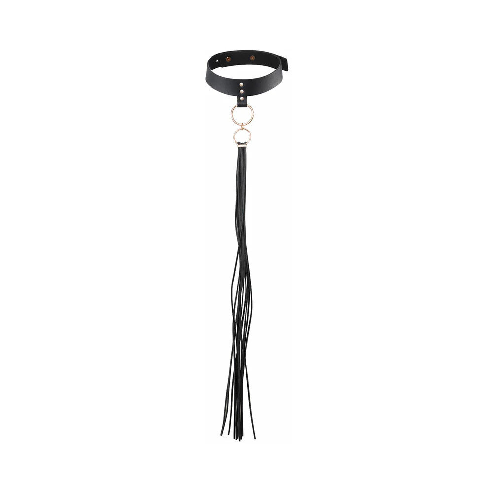 BDSM Collar Bijoux Indiscrets Maze Tassel Bondage Choker