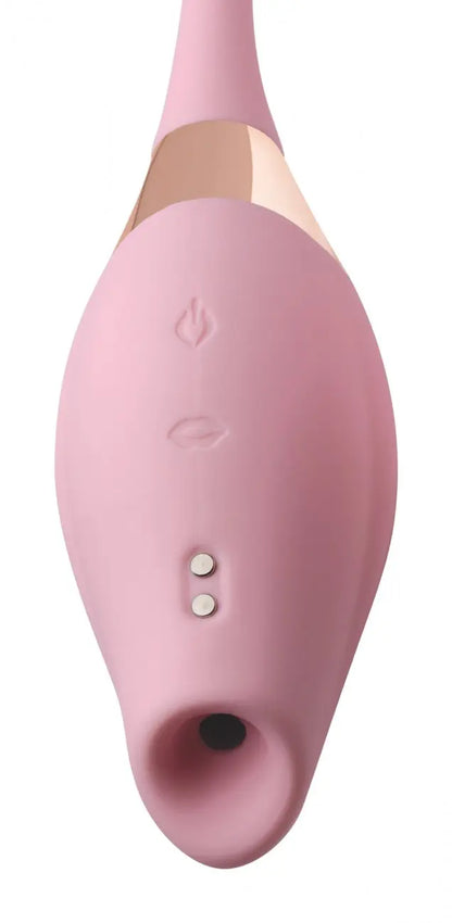 8X Tandem Plus Silicone Suction Clitoral Stimulator and Egg Vibrator  Suction Vibrators