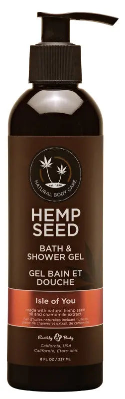 Hemp Seed Bath & Shower Gel Isle of You 8 fl oz / 237 ml  Bath Products
